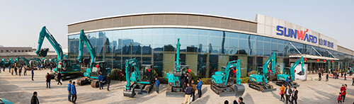 逆市可为！优德88智能挖掘机首场展销会完善收官