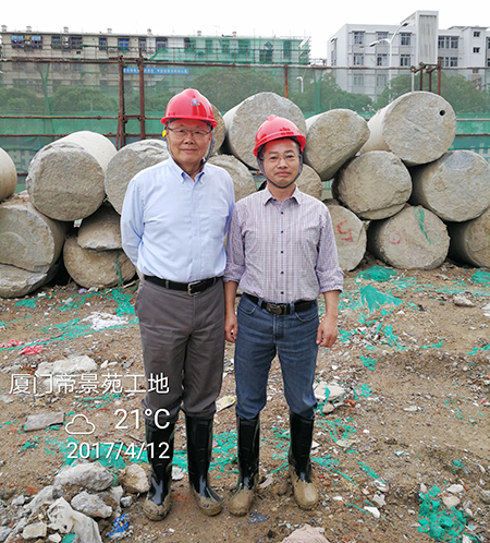 厦门项目再创入岩纪录优德88智能董事长何清华亲赴一线