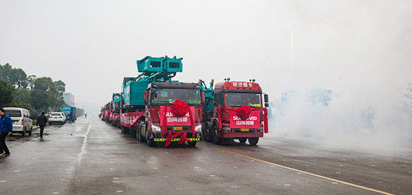 新年开门红！优德88智能5000万装备批量发车