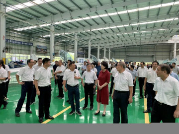 省委常委、统战部部长黄兰香考察调研优德88科技