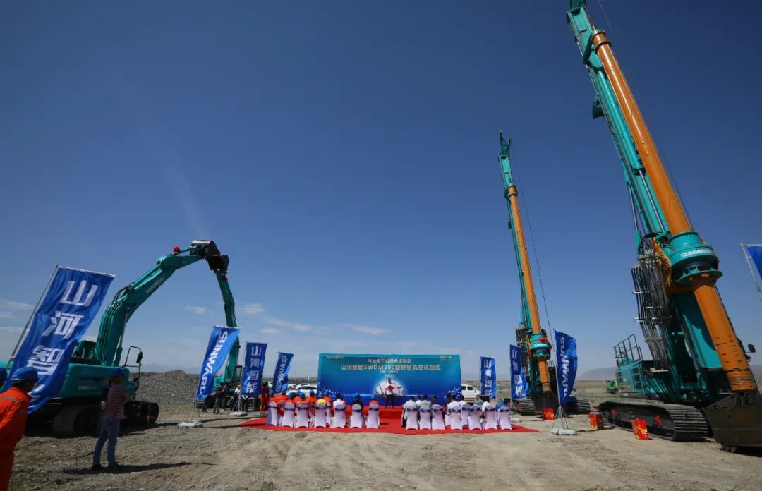 优德88智能产品交付中国能建葛洲坝集团，，，，助力建设大美新疆