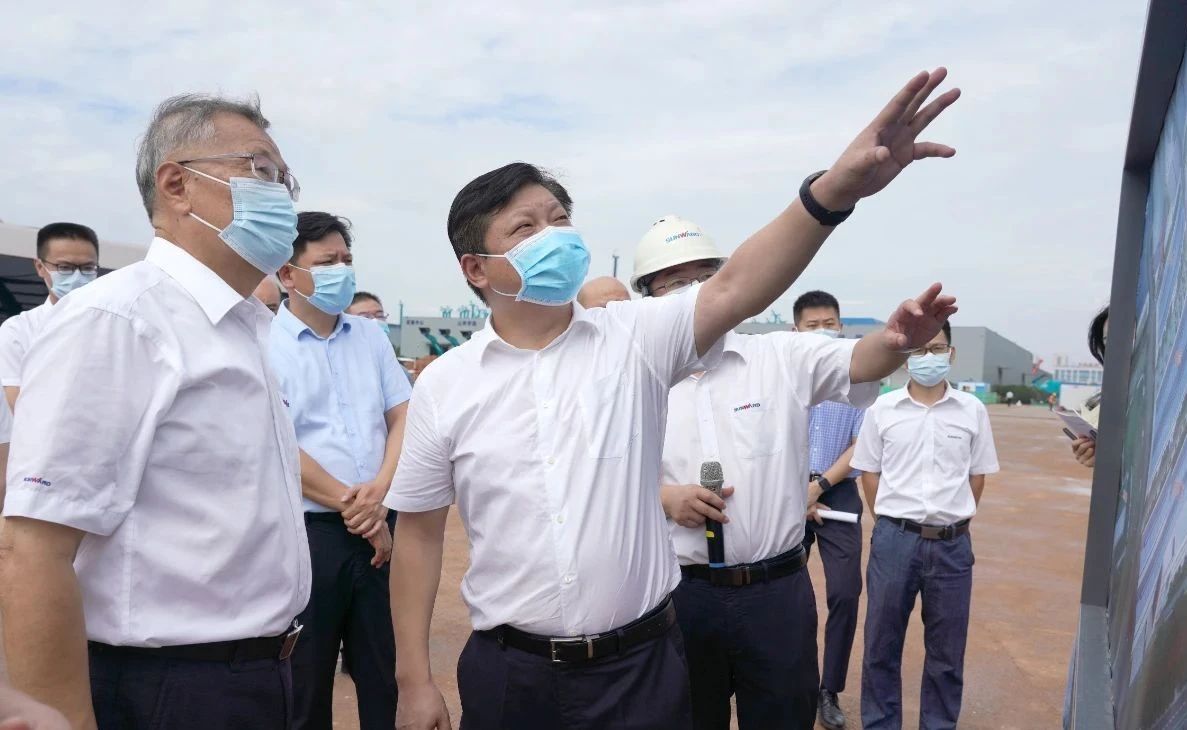 长沙县委书记付旭明调研优德88智能