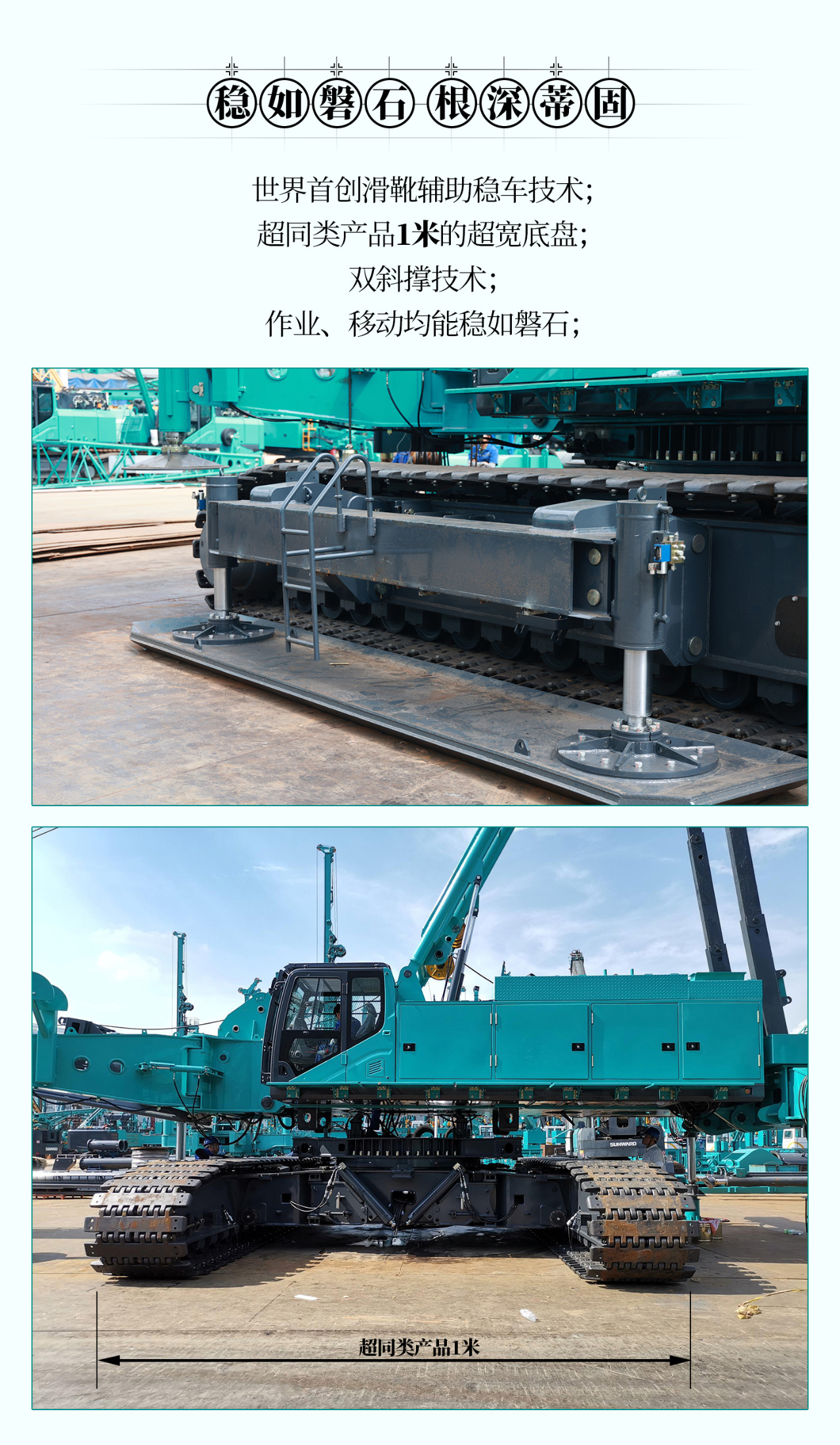 超等上将，，，，，，⊙∪”操“深”劵 | 图解 SWCH980-260M超等全液压履带桩架