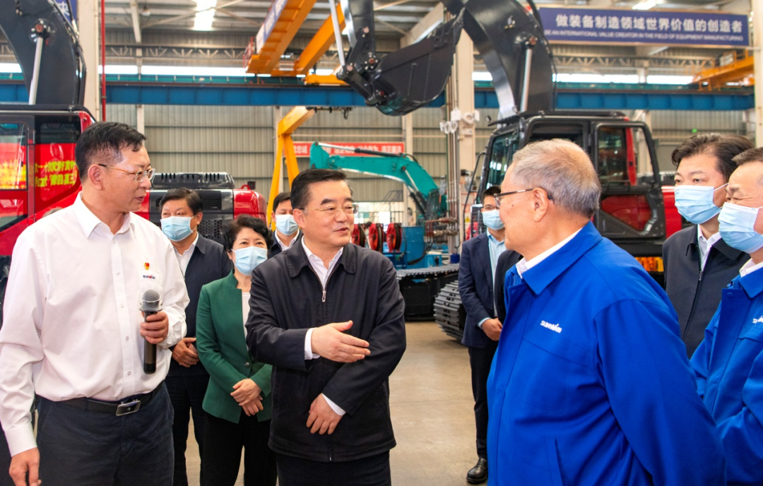 湖南省委书记张庆伟调研优德88智能