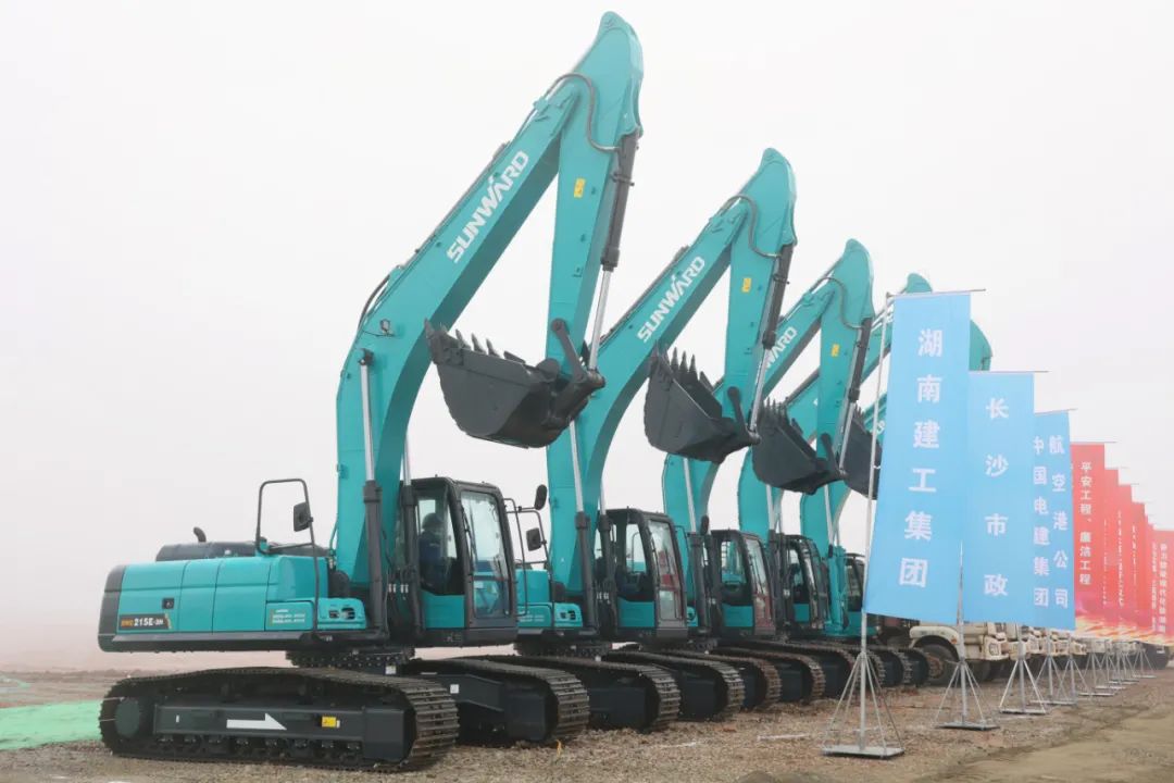 “优德88绿”精彩亮相！优德88智能装备周全助力长沙机场改扩建项目