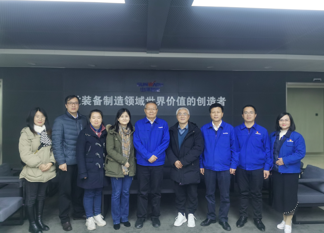 湖南省人工智能学会秘书长陈爱斌一行考察调研优德88智能