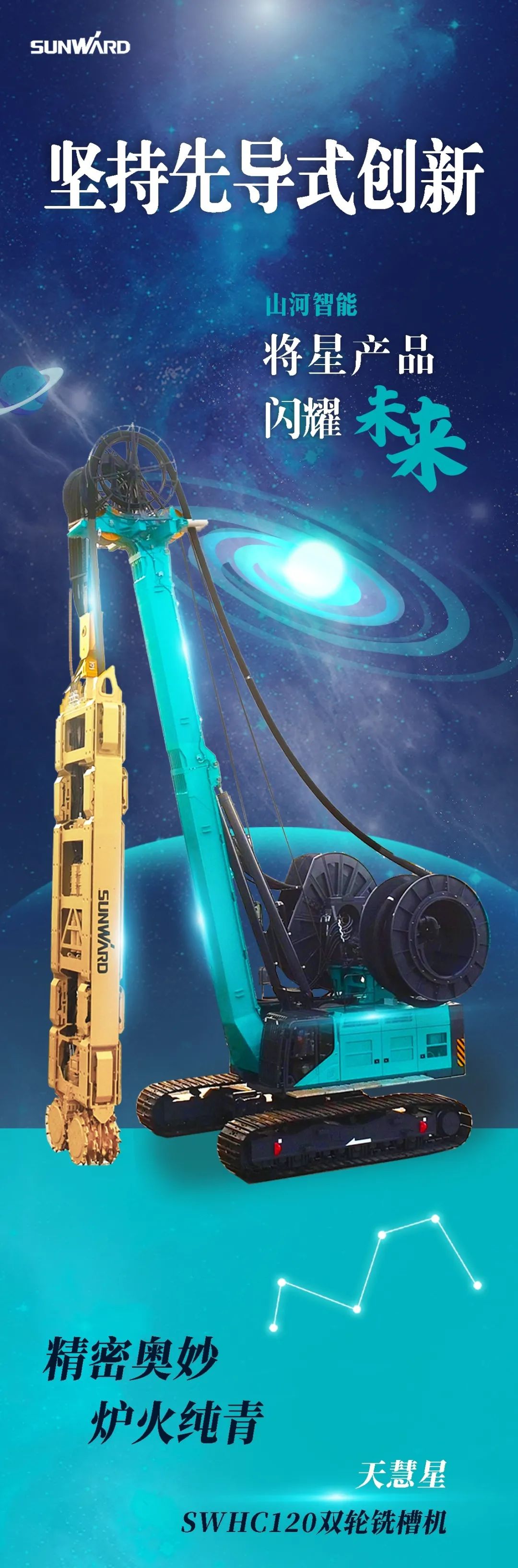 一图读懂 | 优德88智能地下工程装备四大“将星”产品荣耀来袭