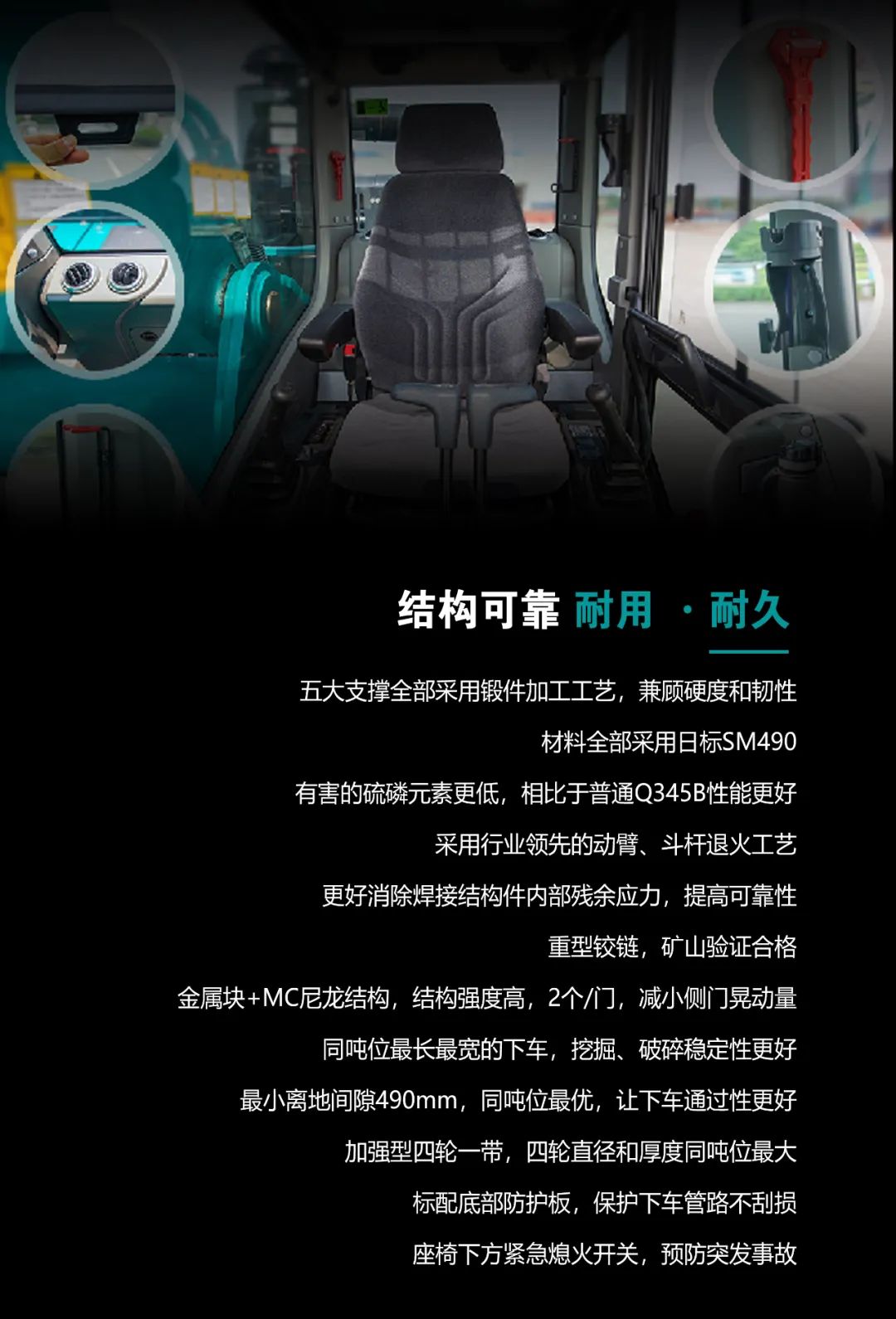 一图读懂 | 高配、高效！优德88智能新一代26吨级挖掘机助您“掘”胜千里