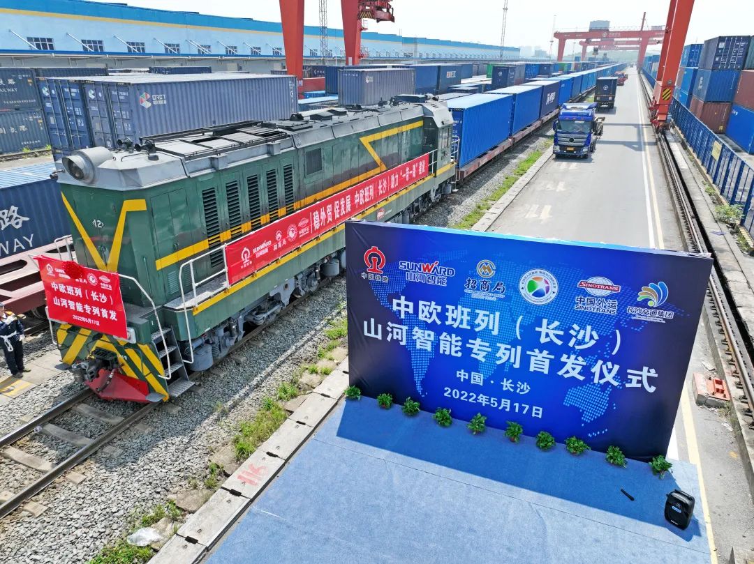 持续进军国际市场。。。。≈信钒嗔校ǔど常┯诺88智能专列乐成首发