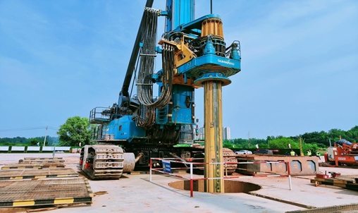 超等“桩”备实力亮剑！优德88智能携手武汉乐成建设攻克燕矶长江大桥重大地层施工难题