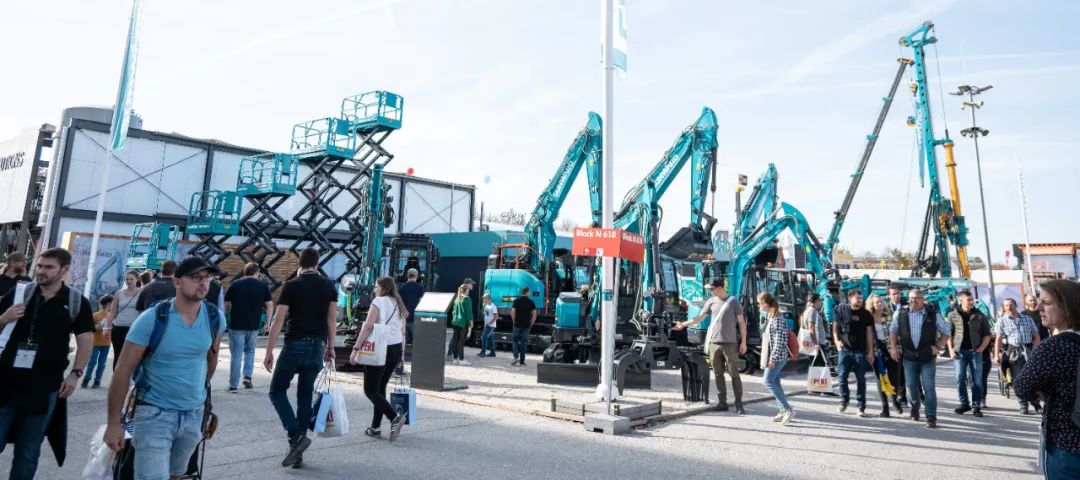 Bauma 2022 | 一组火热现场图带您重温优德88智能德国宝马展之旅