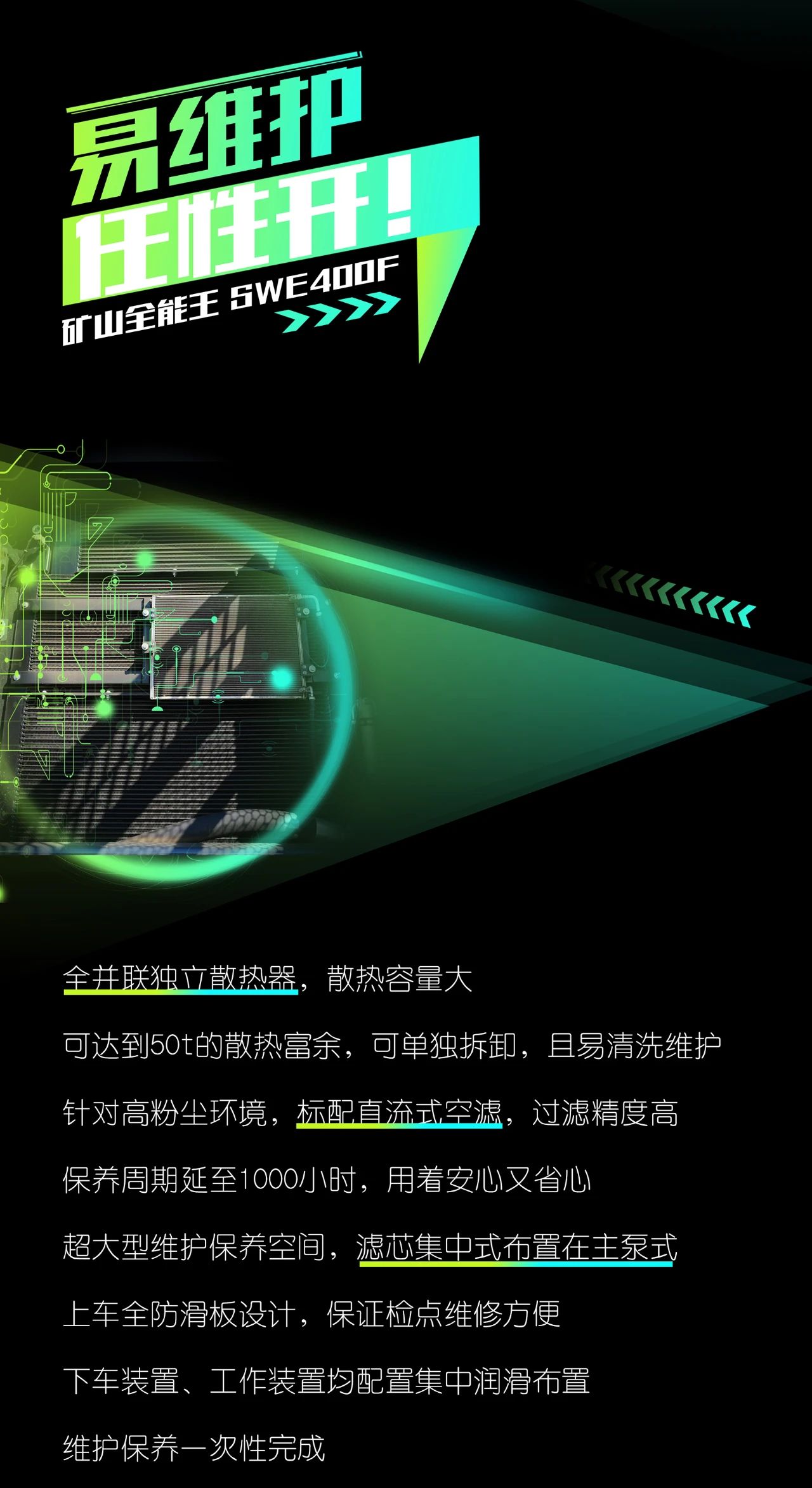 国四精品 | 要产能、够有劲！“满级”挖机还得看“矿山万能王”SWE400F