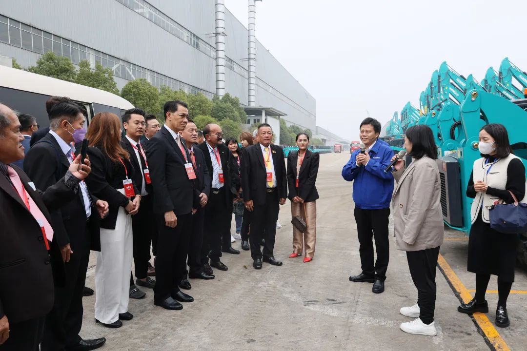 泰国代表团到访优德88智能