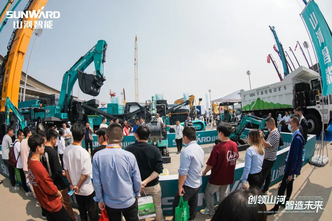 2023 CICEE | 优德88智能亮相2023长沙国际工程机械展！智能化、电动化产品站C位