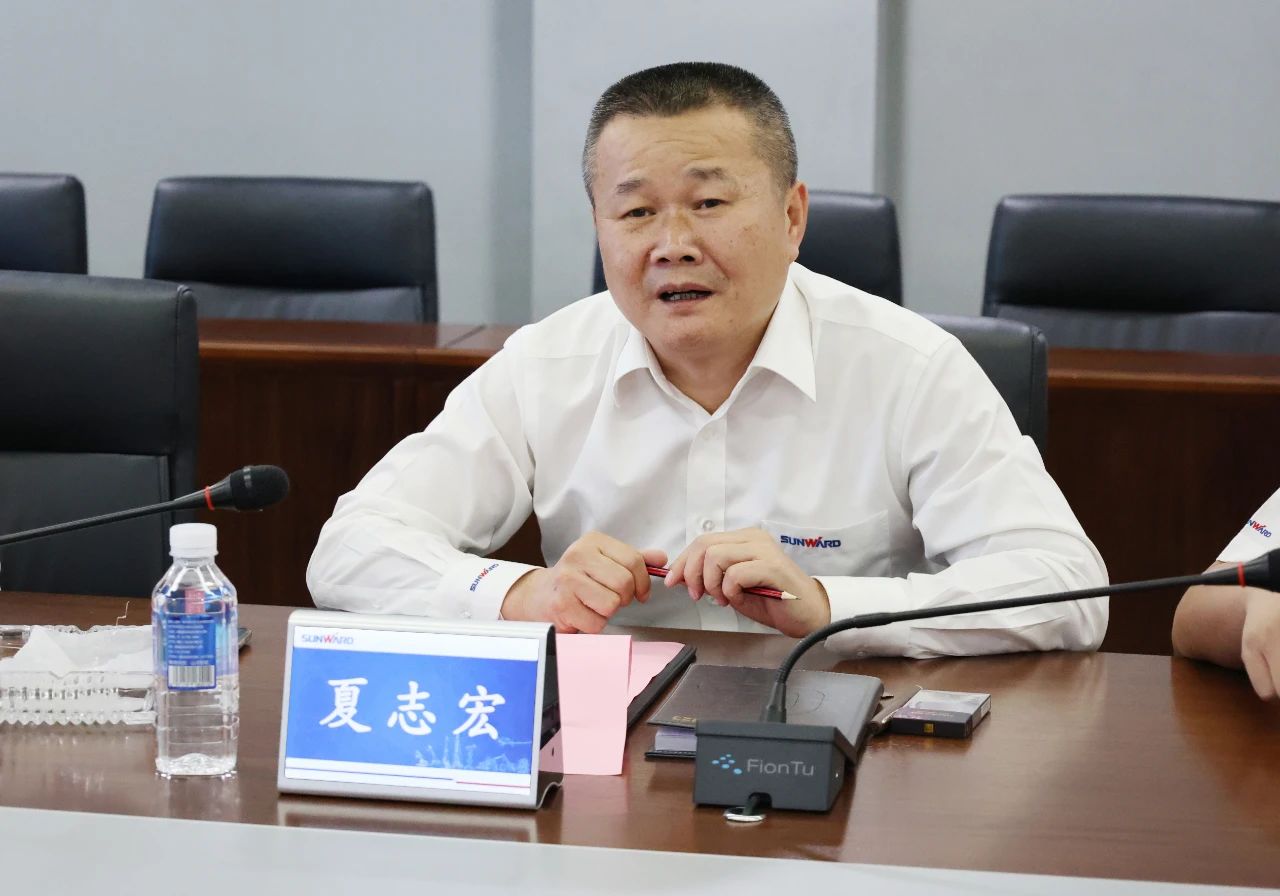 永青科技集团董事长胡晓东带队到访优德88智能