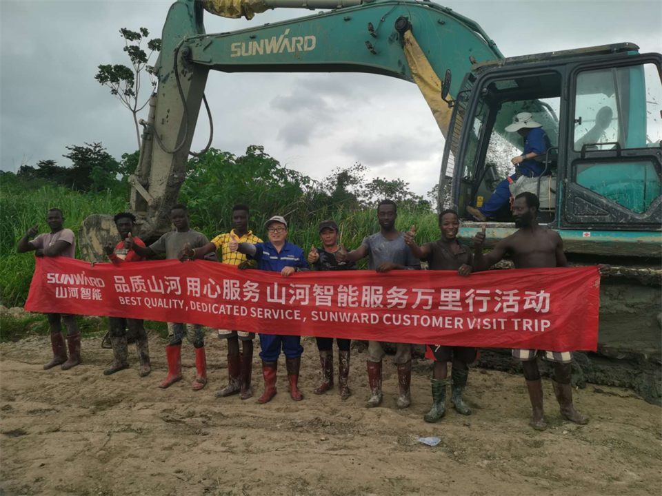 品质优德88，，，，，专心折务！优德88智能服务万里行活动走进非洲加纳