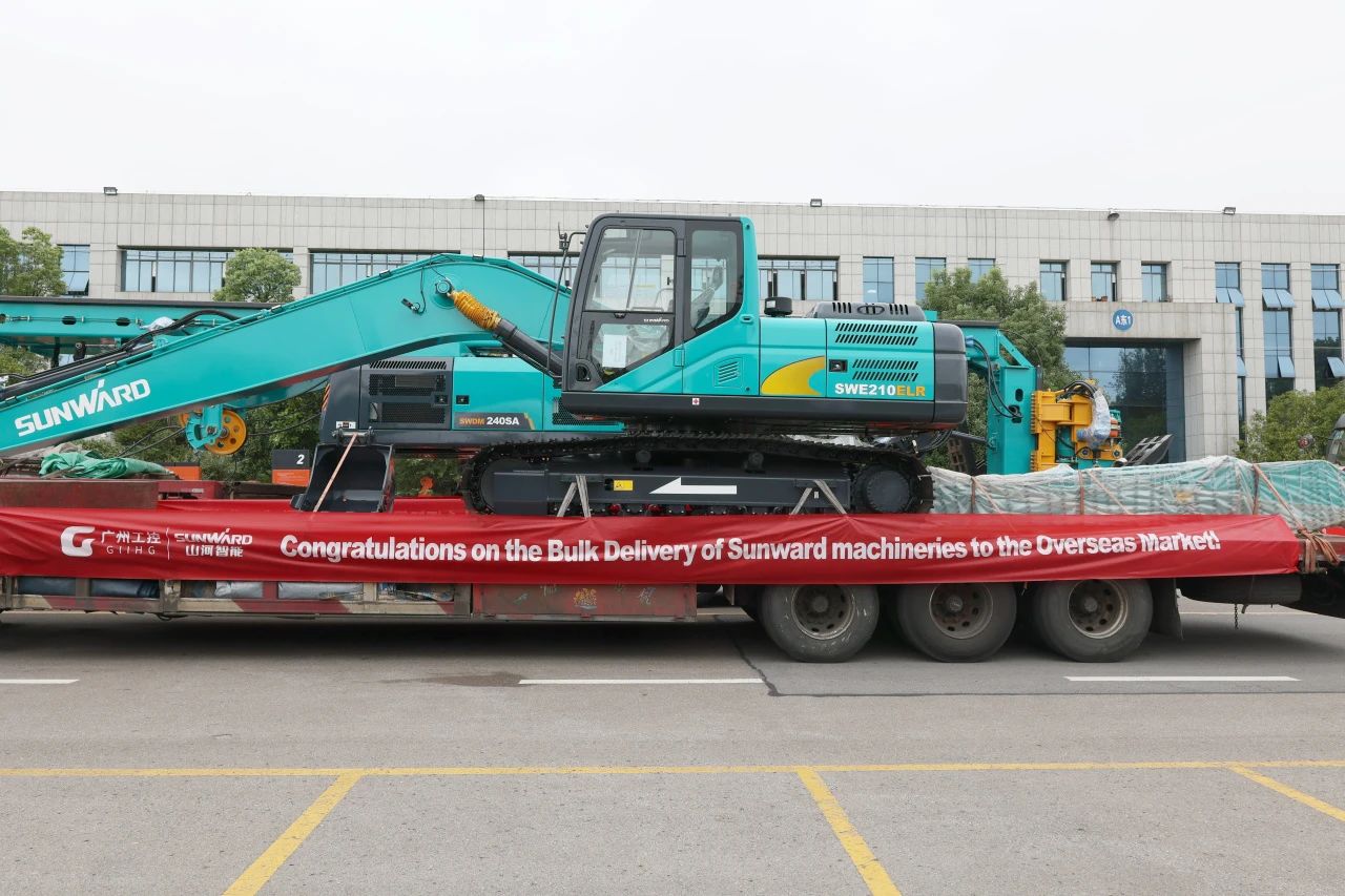 持续进军国际市。。。。。∮诺88智能近百台装备集中发货