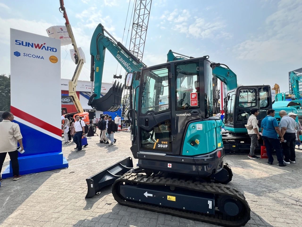 深耕细作，，逆势增添！优德88智能艳服亮相印尼雅加达矿业展