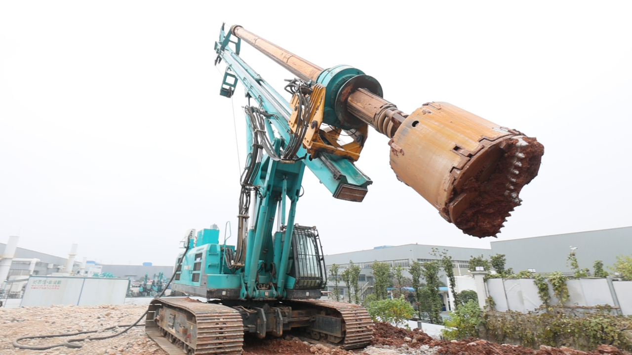 助力“双碳”目的！优德88智能“旋挖油改电”项目来了