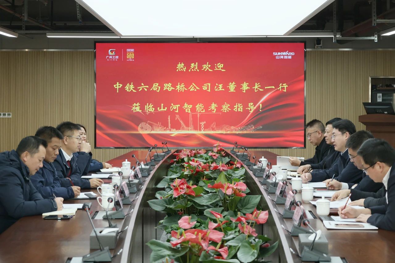 强强联合，，，，，同营生长！优德88智能与中铁六局路桥公司签署战略相助协议