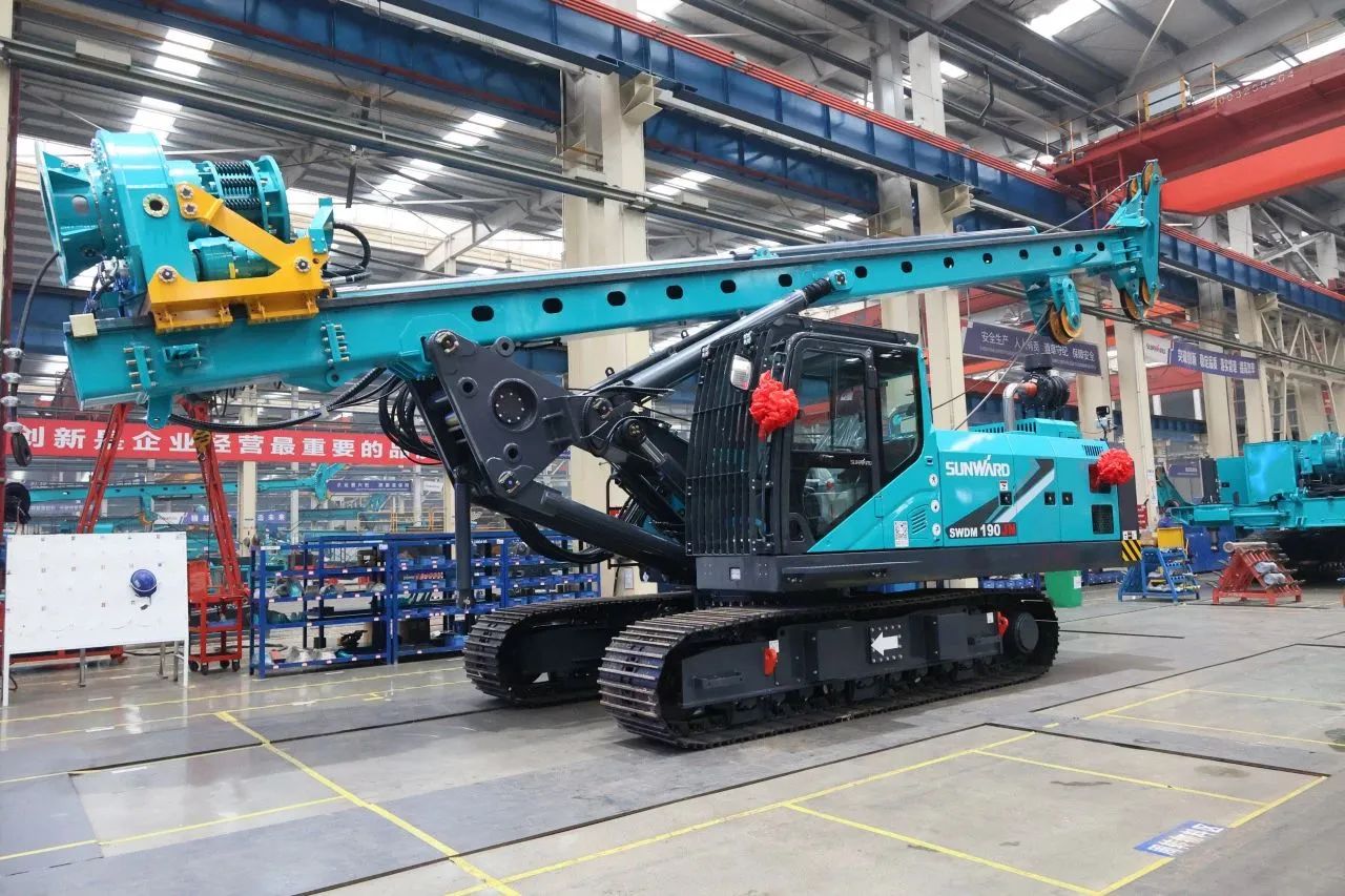 持续火热交付！优德88智能SWDM190JN旋挖钻机备受天下各地客户青睐