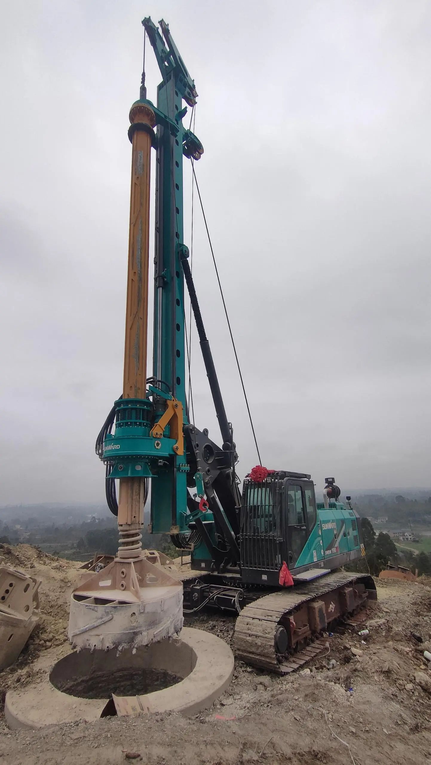 持续火热交付！优德88智能SWDM190JN旋挖钻机备受天下各地客户青睐