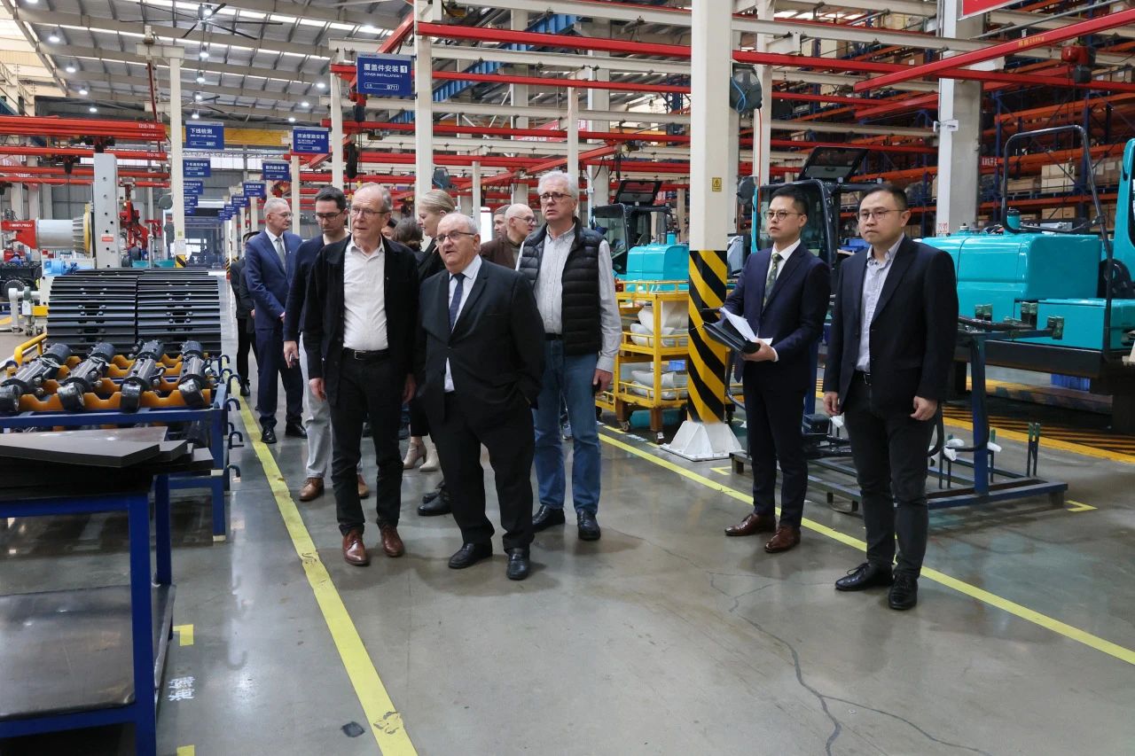 蒙达尔纪市代表团一行考察优德88智能