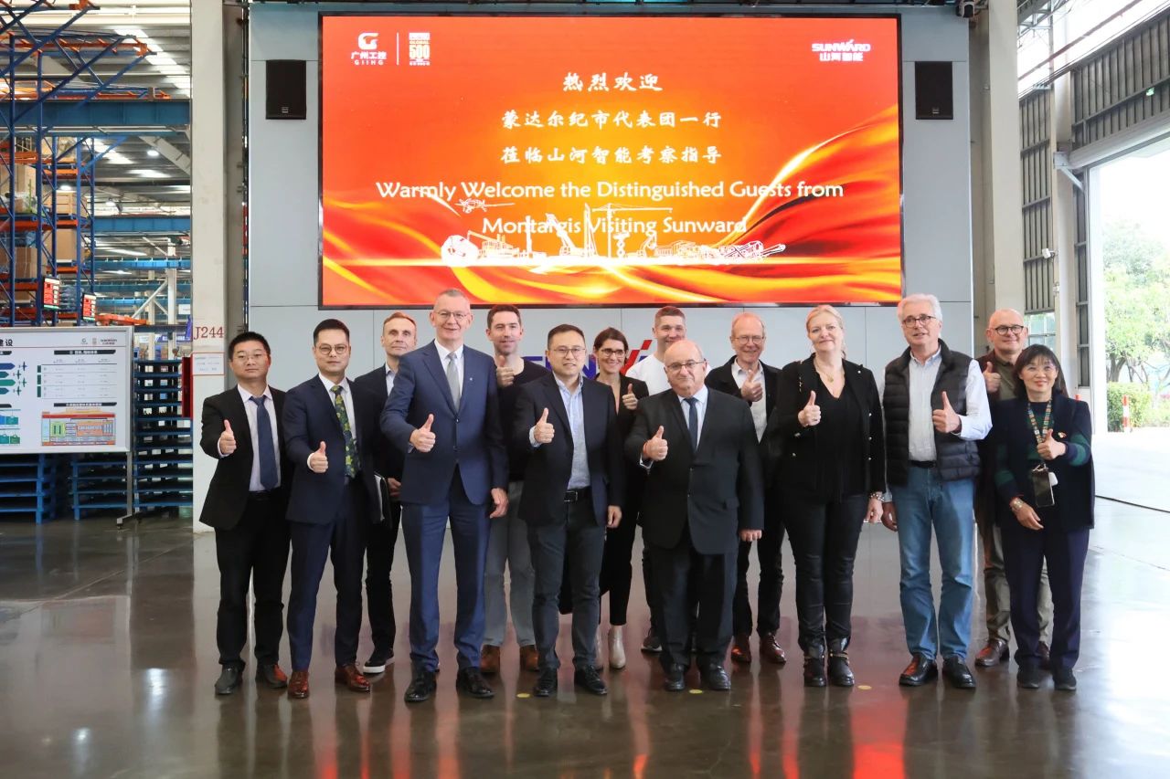 蒙达尔纪市代表团一行考察优德88智能