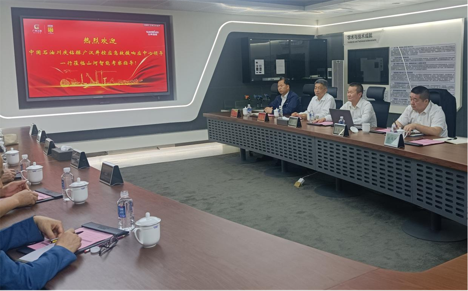 国家油气田井控应抢救援川庆队庞平一行调研优德88智能