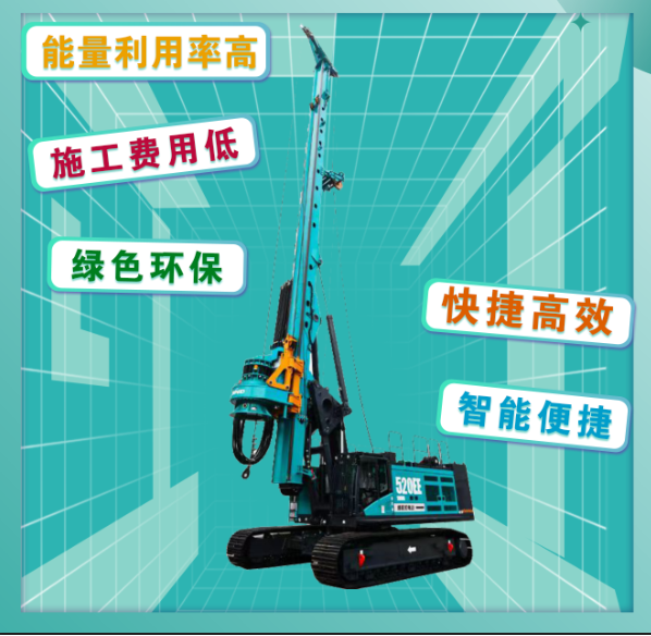 先导式立异，，，，，再推电动新品！优德88智能SWDM520EE增程式旋挖钻机推介会乐成举行