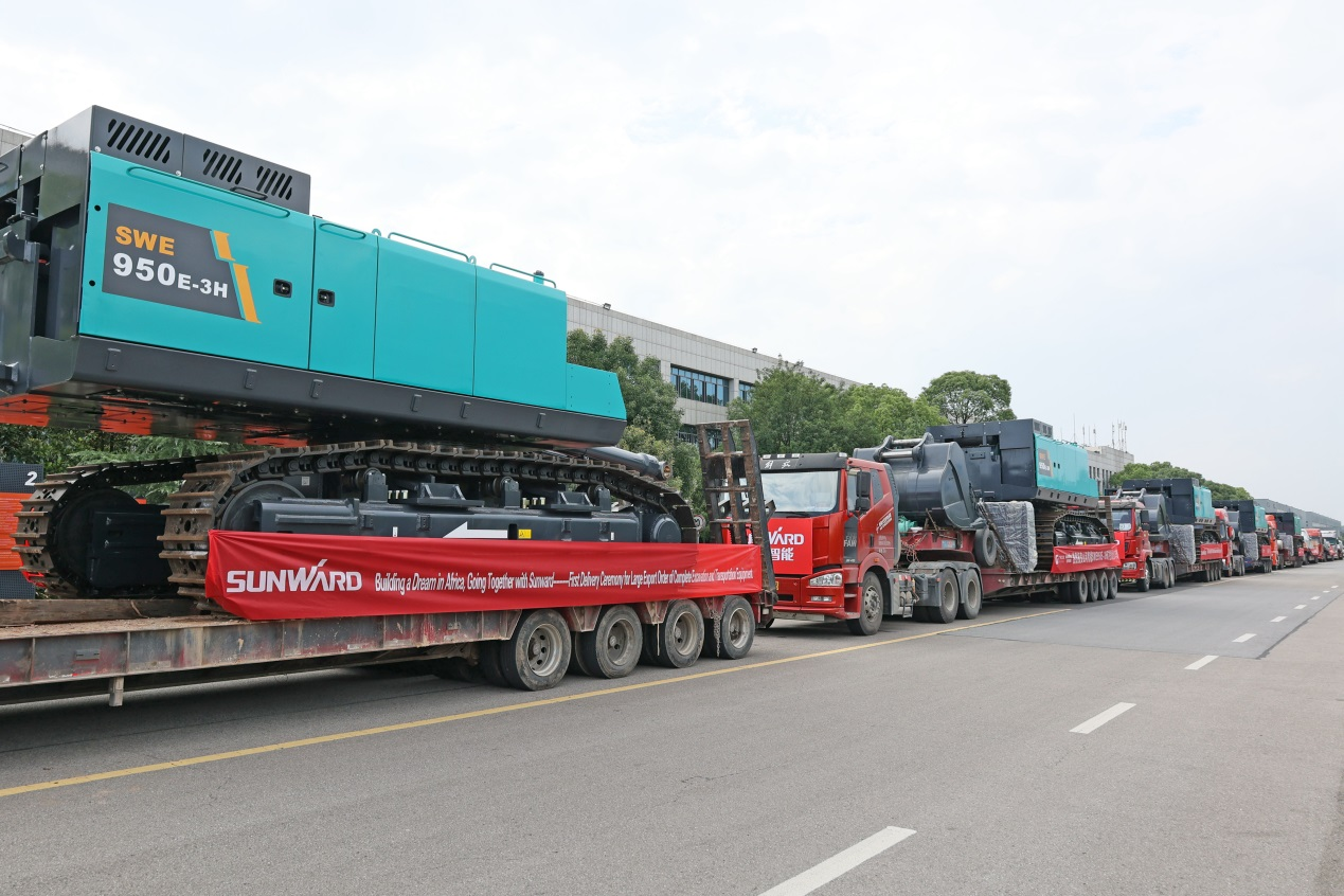 超亿元订单批量发货 优德88智能筑梦非洲再结硕果