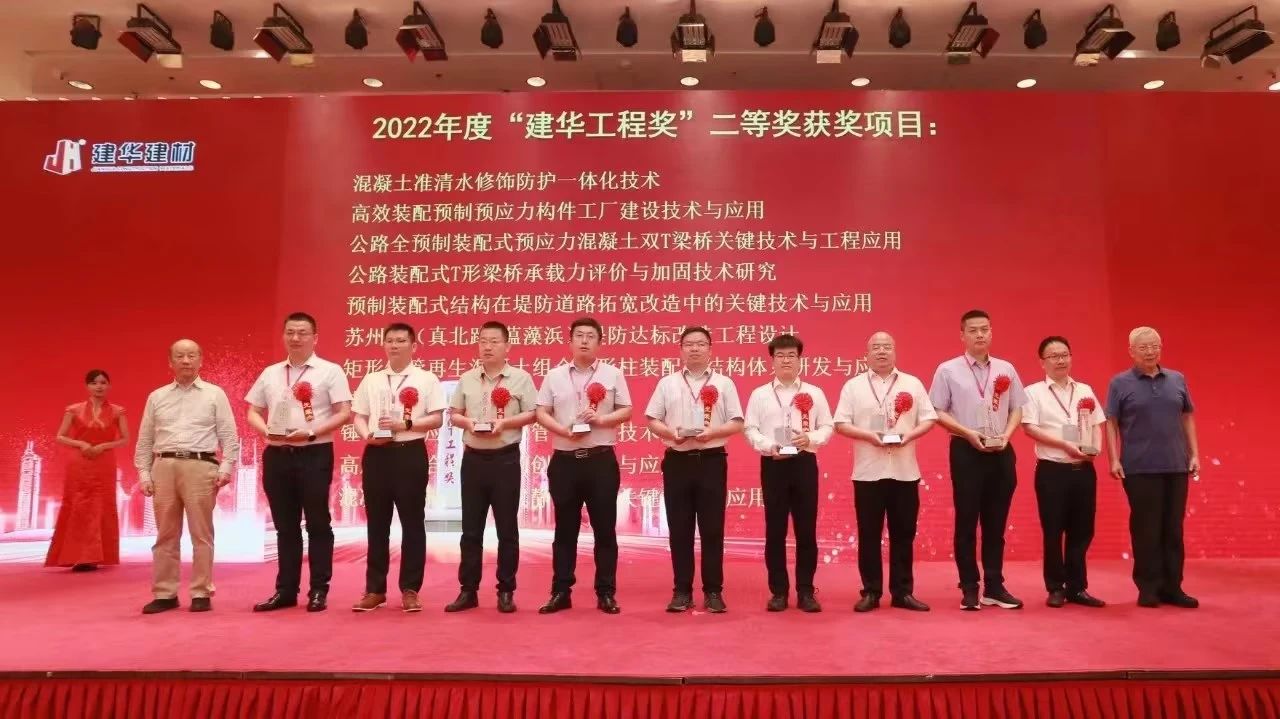 喜讯！优德88智能荣获“建华工程奖”二等奖