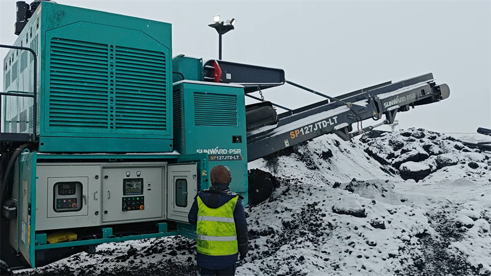 不惧-30℃极寒挑战，，，，，，优德88普石勒破碎筛分装备稳固运行！