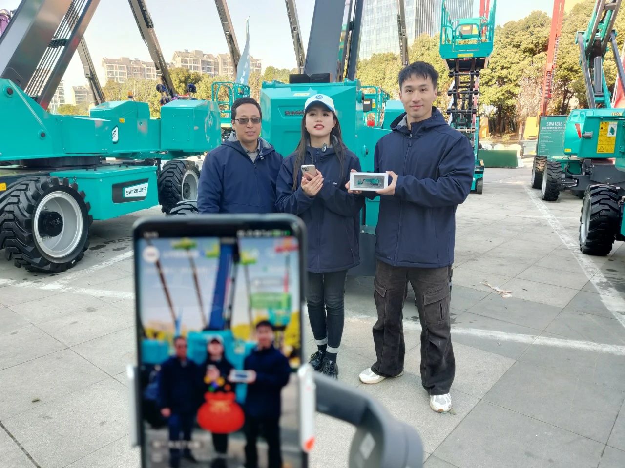 登“高”向“新”，，，，优德88智能亮相第九届天下高空作业平台租赁大会