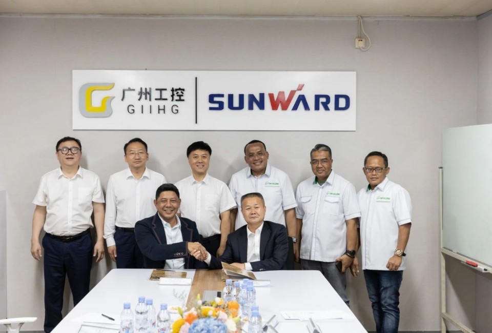 广州工控集团党委书记、董事长景广军率队考察优德88智能印尼子公司