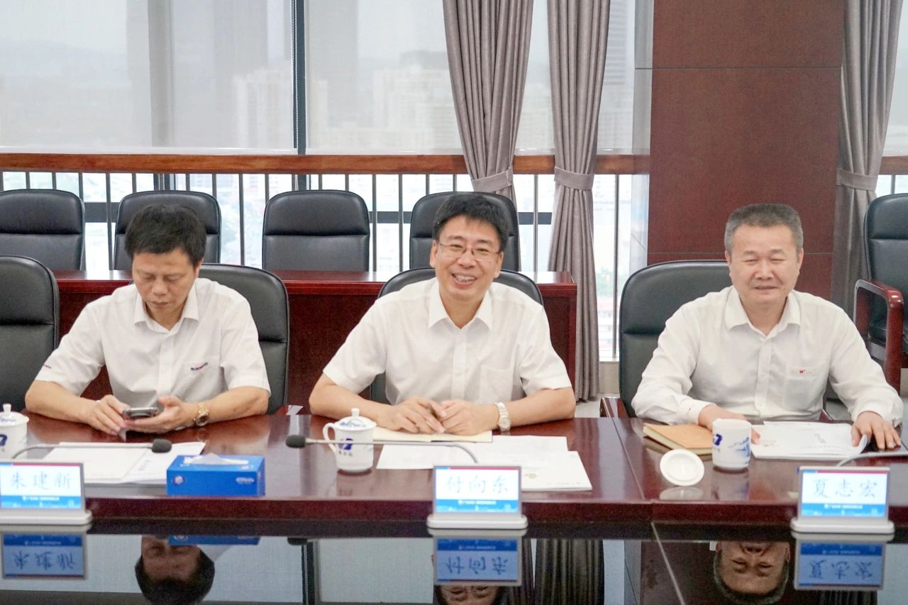 优德88智能董事长付向东率队造访广东水电二局，，，深化相助同营生长