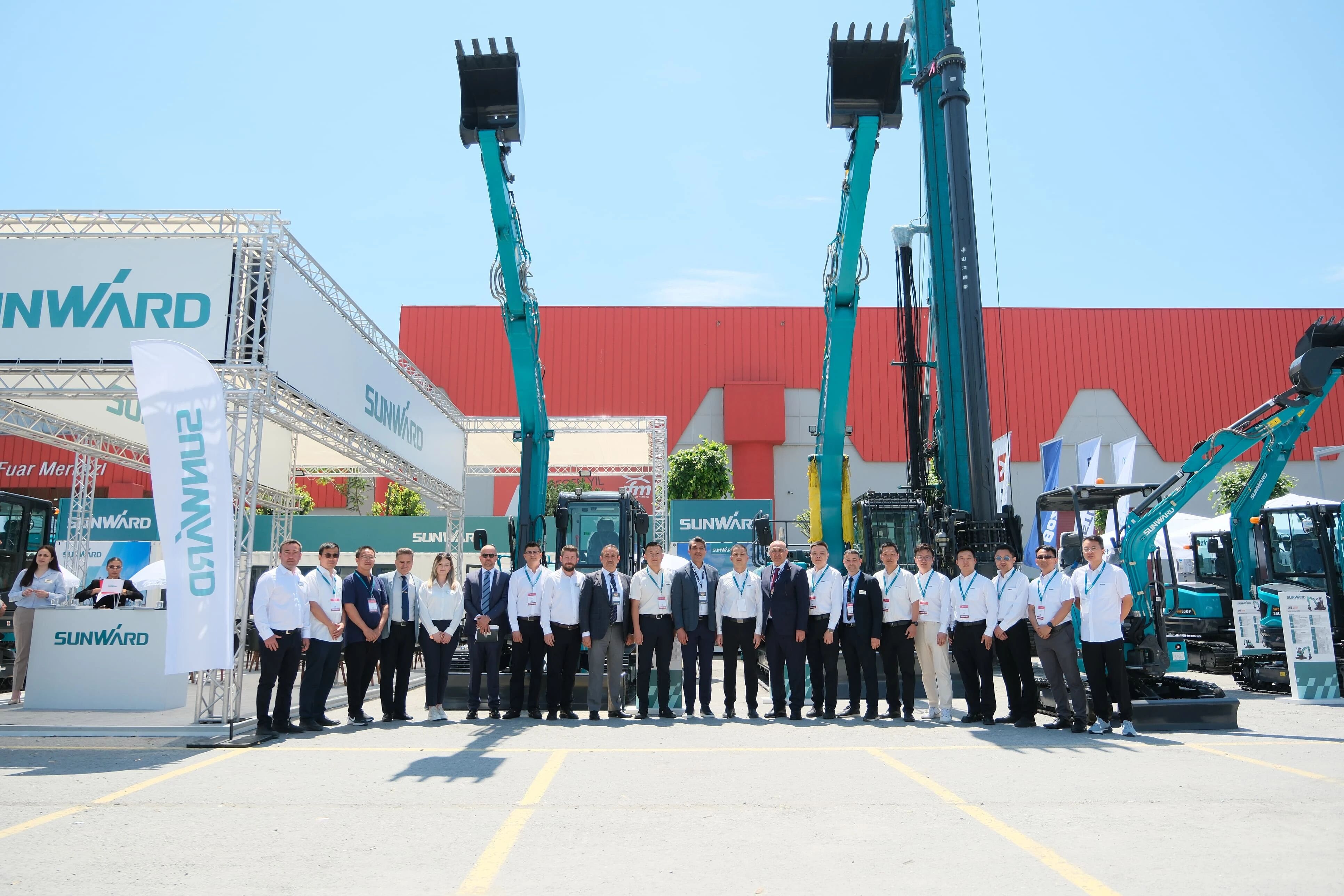 深耕欧亚市。。。。，，，展现硬核实力！优德88智能亮相土耳其KOMATEK工程机械展